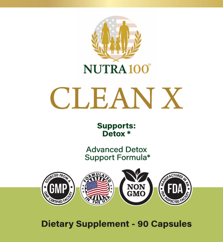 CLEAN X – Advanced Detox Support Formula